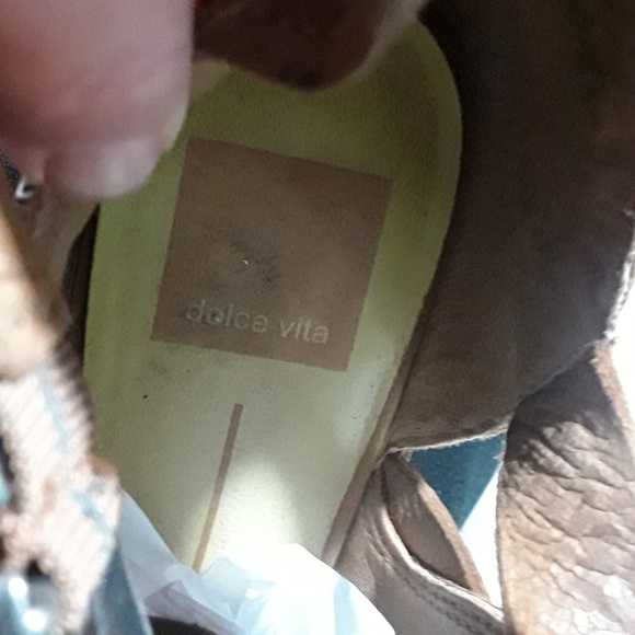 Dolce Vita | Tan Western Style Buckle Booties - Picture 5 of 7